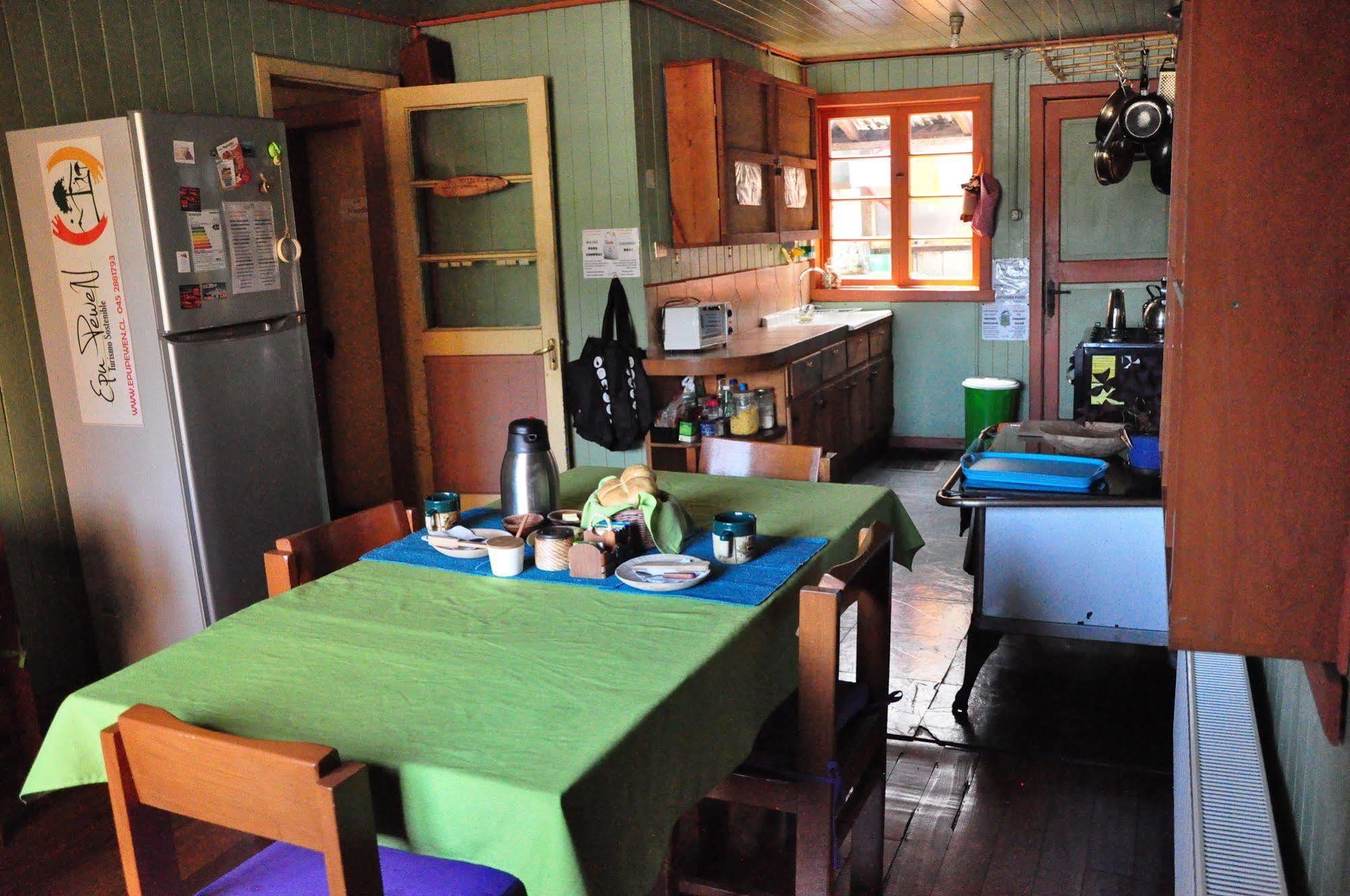 Hostal Epu Pewen Curacautín Exterior foto